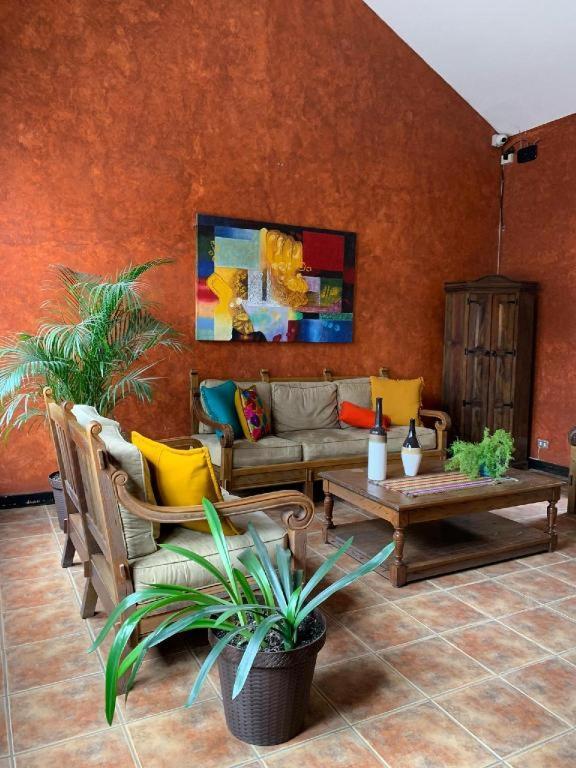 Casona Del Conquistador Antigua Exteriör bild